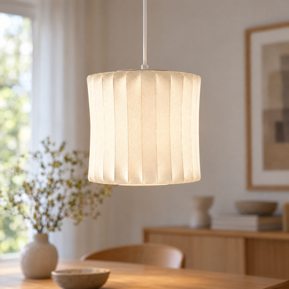Treccia Crisscross Bubble Pendant Light, Model G