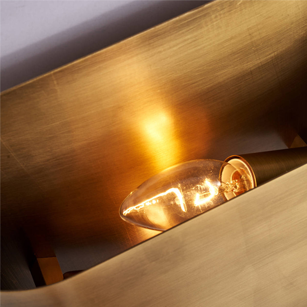 Sennen Modern Brass Wall Sconce