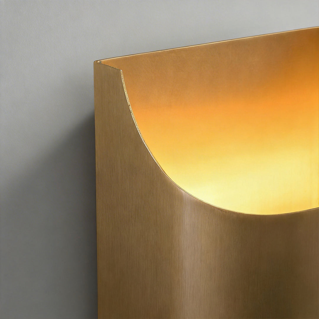 Sennen Modern Brass Wall Sconce