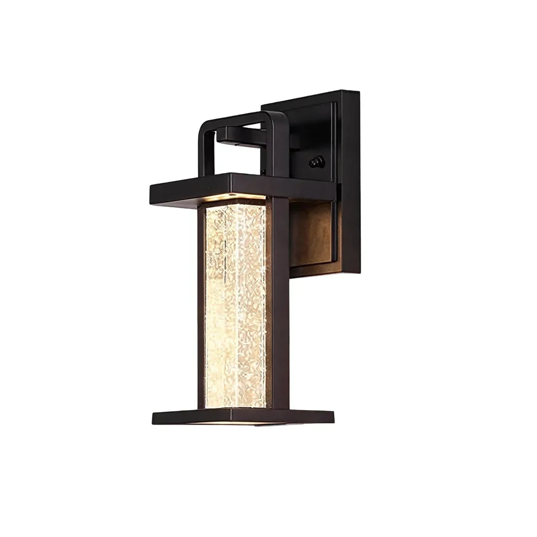 Uzes Geometric Lantern Outdoor Wall Sconce