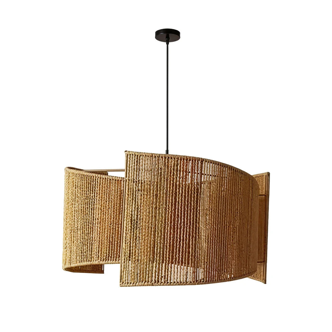 Marlo Rattan Woven Pendant