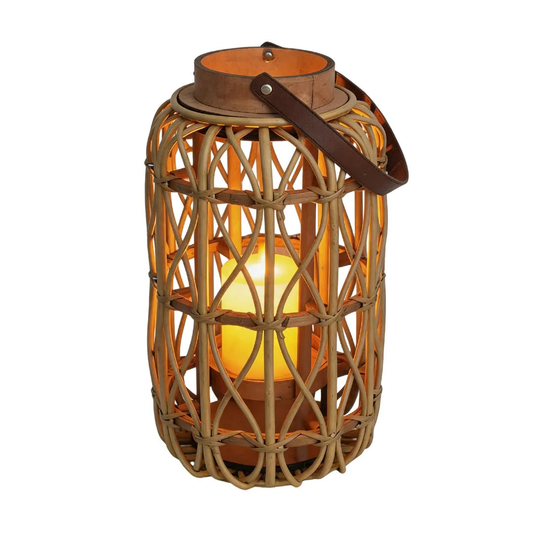 Rhoda Woven Portable Lantern