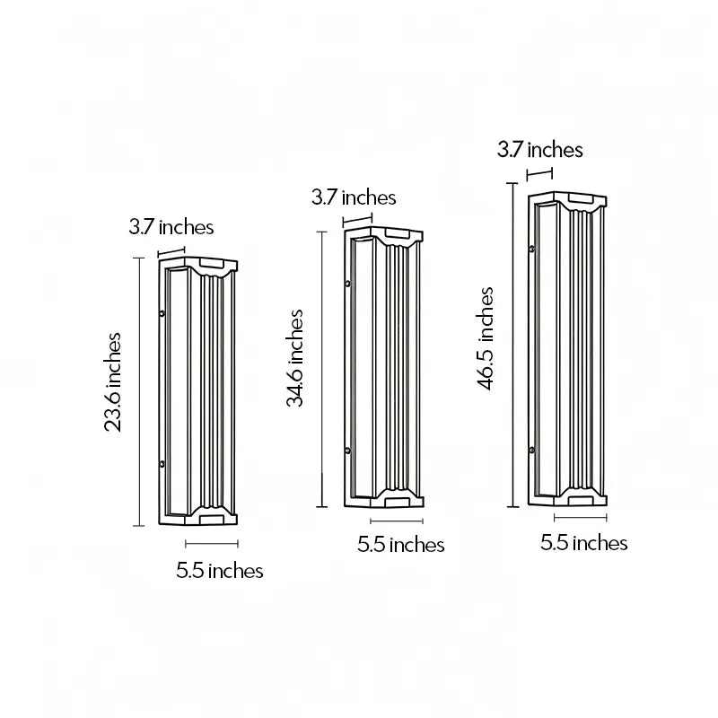 Auber Up and Down Outdoor Wall Sconce