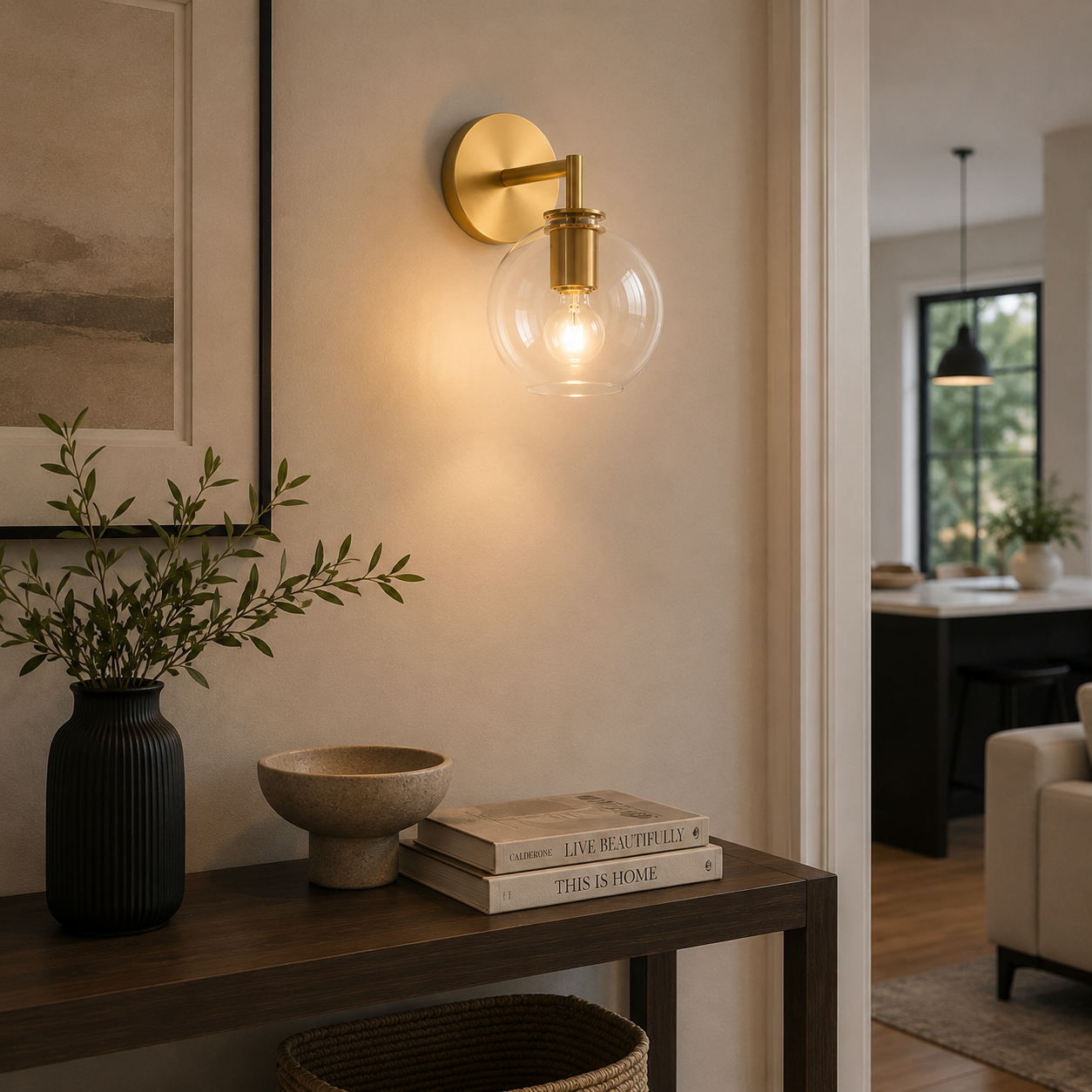 Élan Glass Wall Sconce