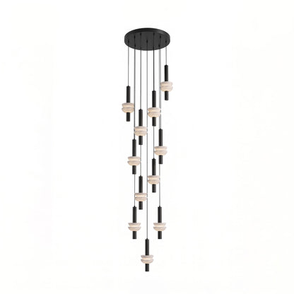 Brontee Spanish Alabaster Column LED Pendant Light