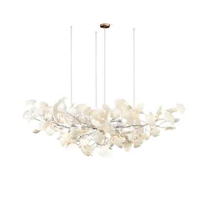 Horizon Ceramic Ginkgo Leaf Chandelier