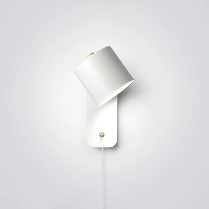 Pivo Plug In Cylinder Wall Lamp