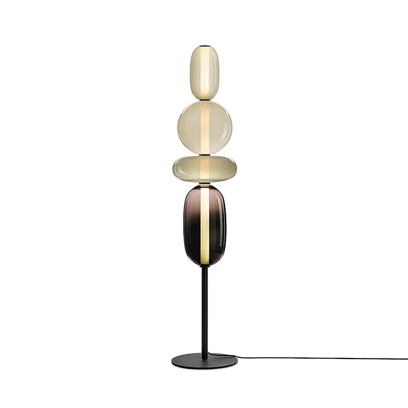 Bijou Hand Blown Glass Floor Lamp