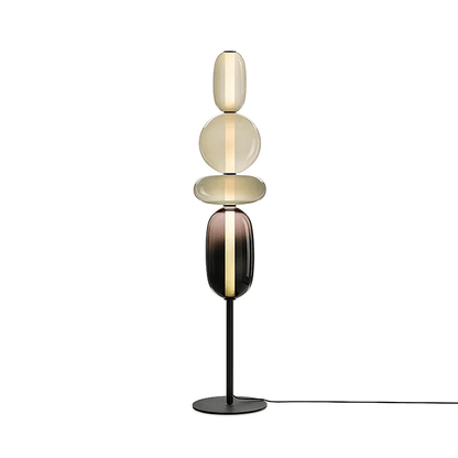 Bijou Hand Blown Glass Floor Lamp