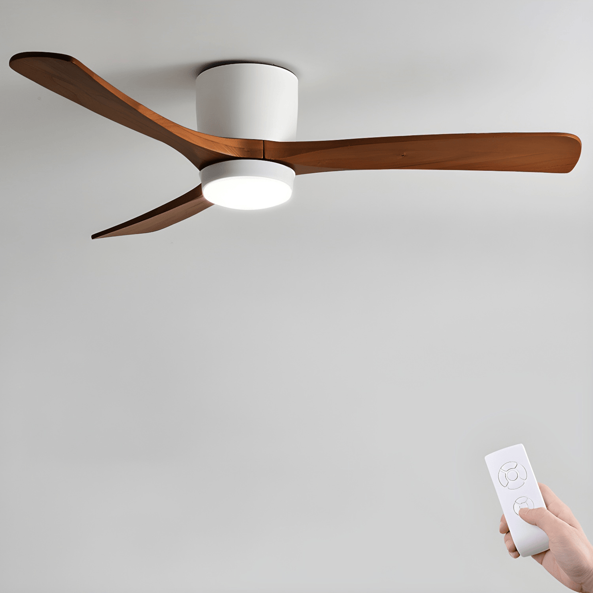 Aeris Wooden Ceiling Fan with Light