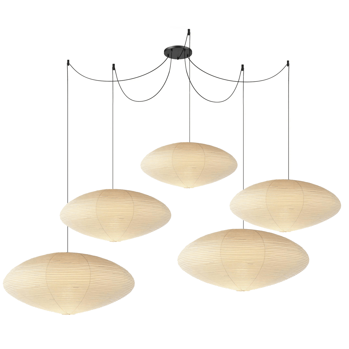 Fumi Washi Paper Pendant Light