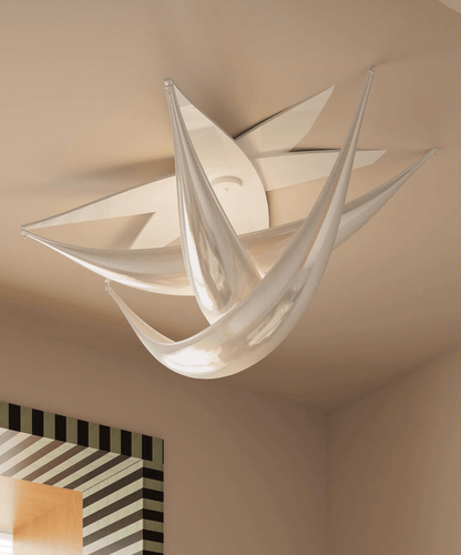 Ombeline Sculptural Resin Ceiling Light