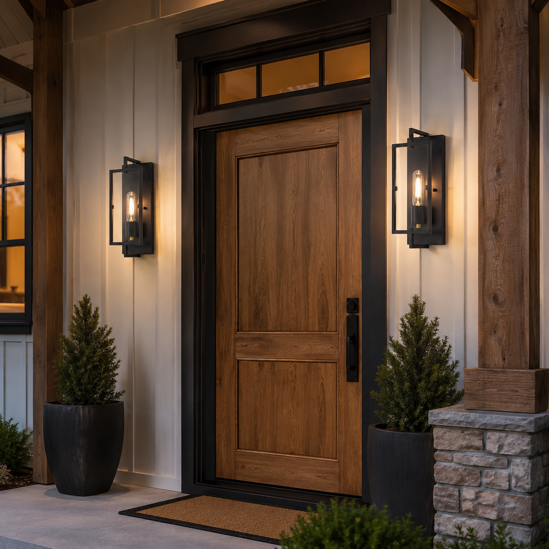 Axis Industrial Rectangular Wall Sconce