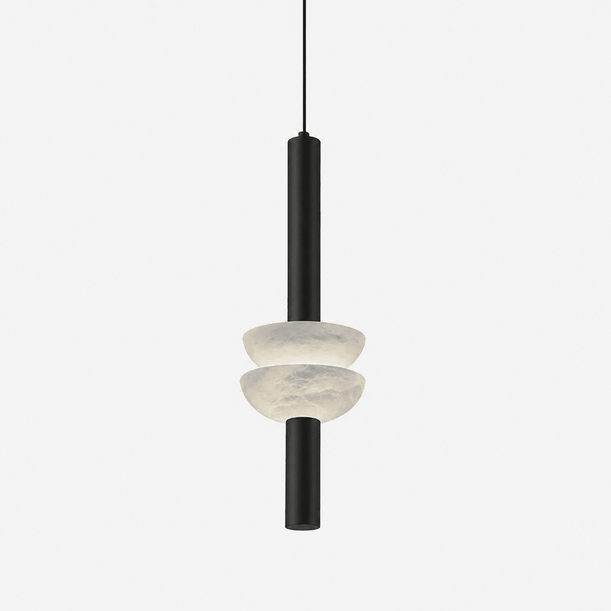 Brontee Spanish Alabaster Column LED Pendant Light