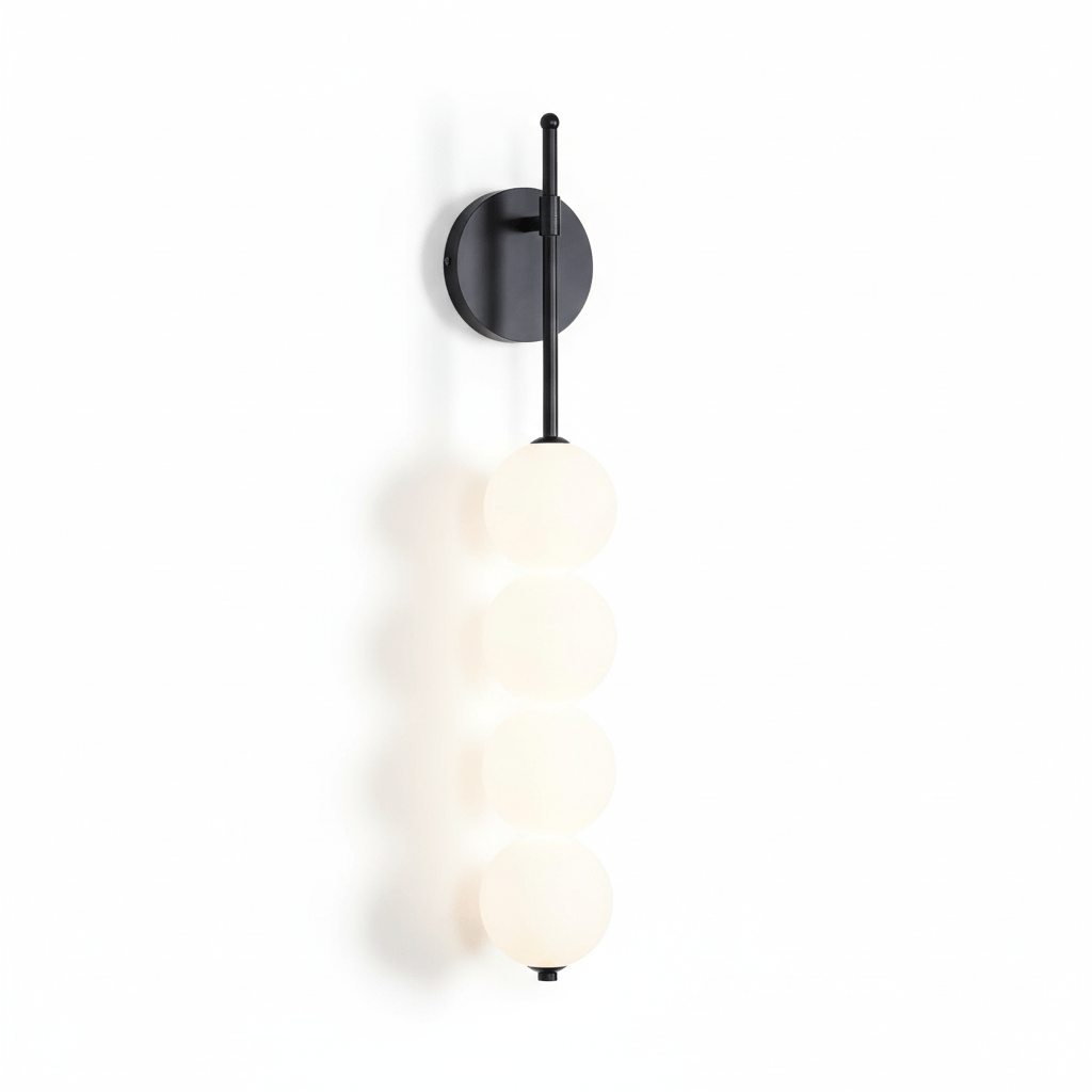 Berenice Stacked Globe Wall Sconce