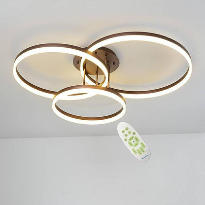 Cirque Three Ring LED Ceiling Light