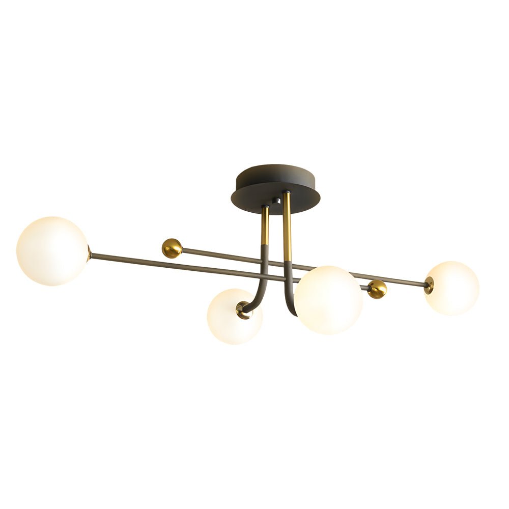 Vesta Sputnik Globe Semi Flush Ceiling Light