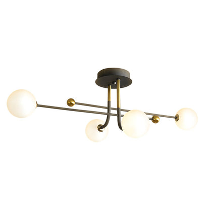 Vesta Sputnik Globe Semi Flush Ceiling Light