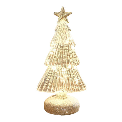 Sylvie Glass Christmas Tree Lamp