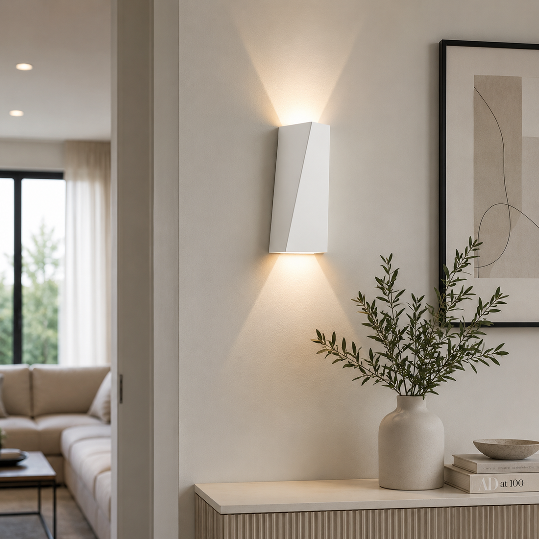Aurex Geometric LED Wall Sconce