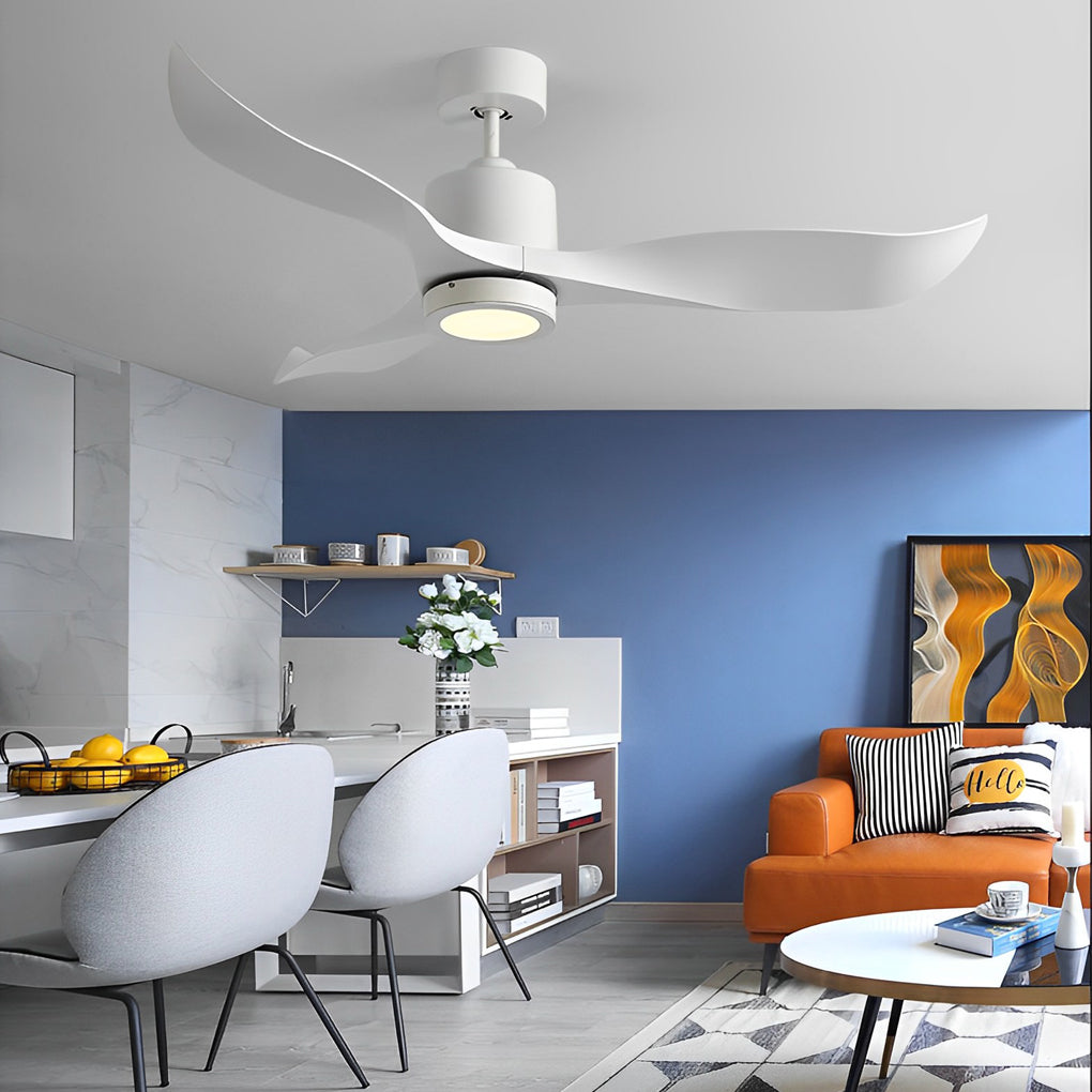 Merida Nordic Three Blade Ceiling Fan with Light