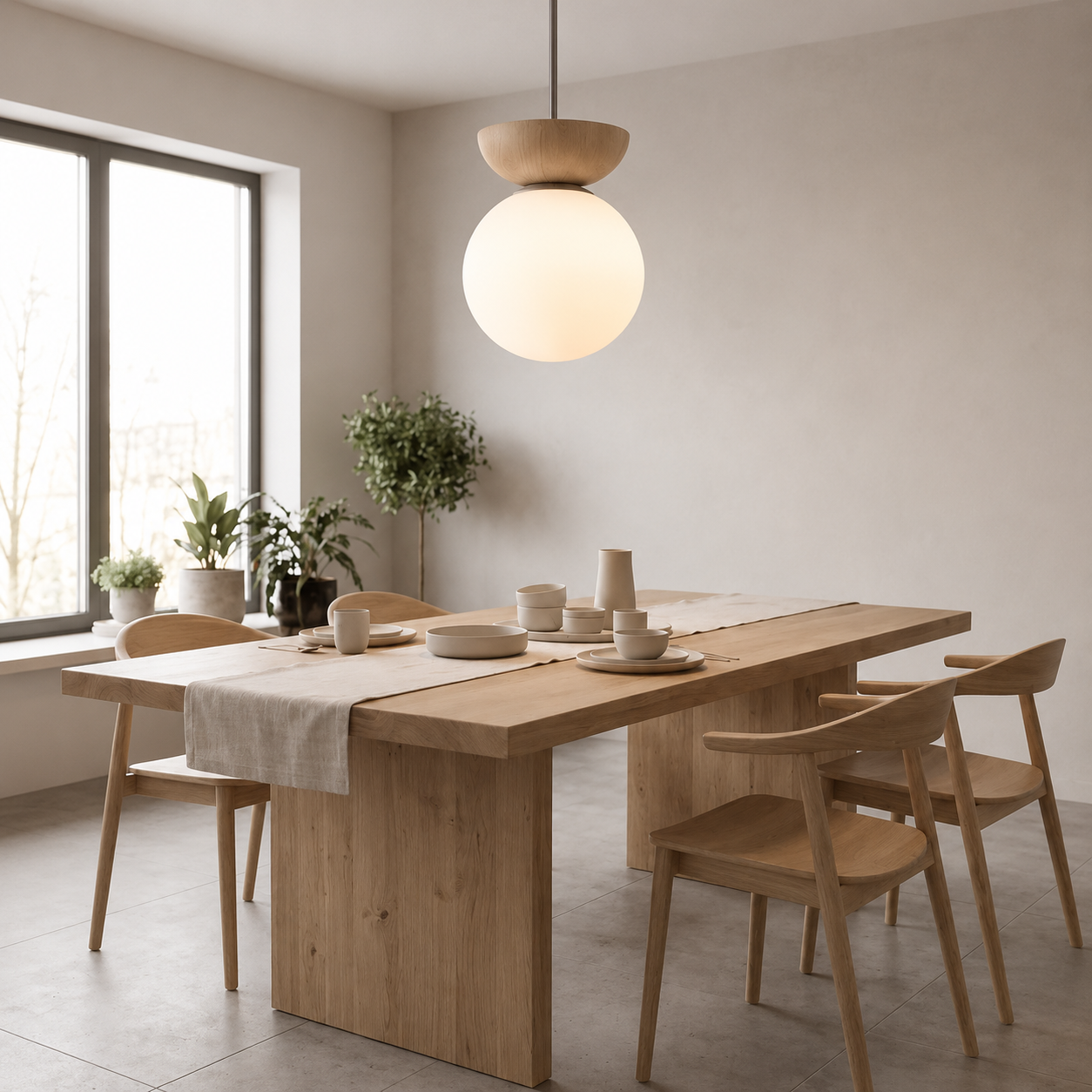 Sfera Glass Ceiling Light