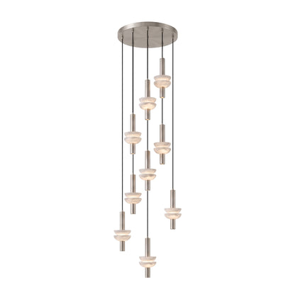 Brontee Spanish Alabaster Column LED Pendant Light