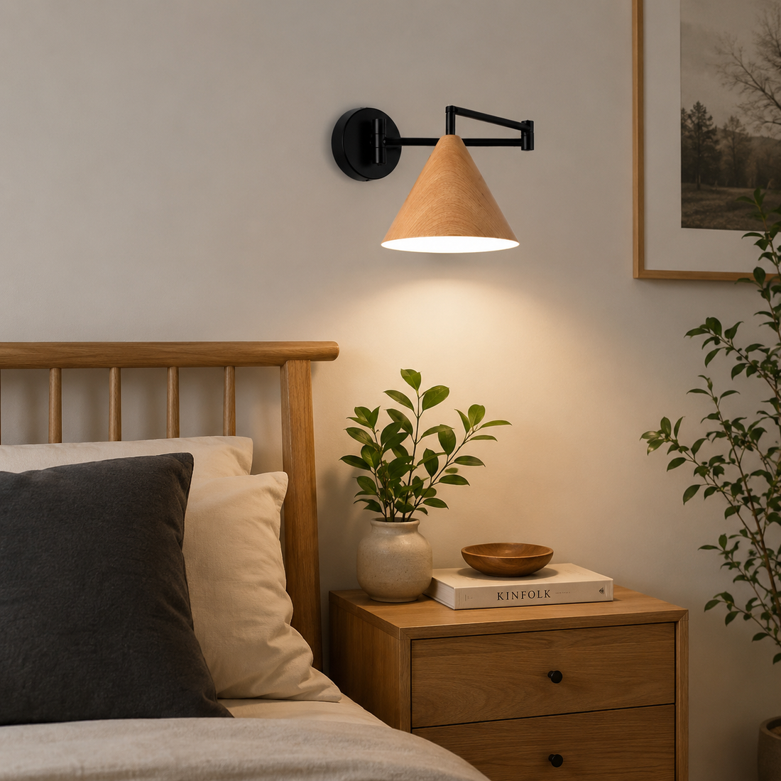 Soren Nordic Swing Arm Wall Sconce