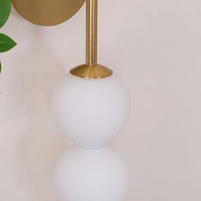 Berenice Stacked Globe Wall Sconce