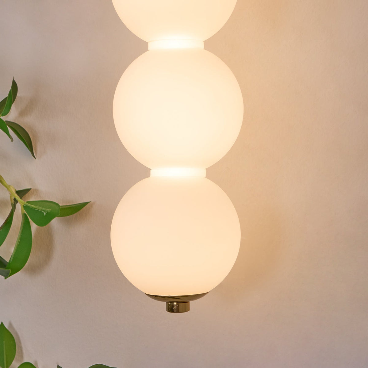 Berenice Stacked Globe Wall Sconce