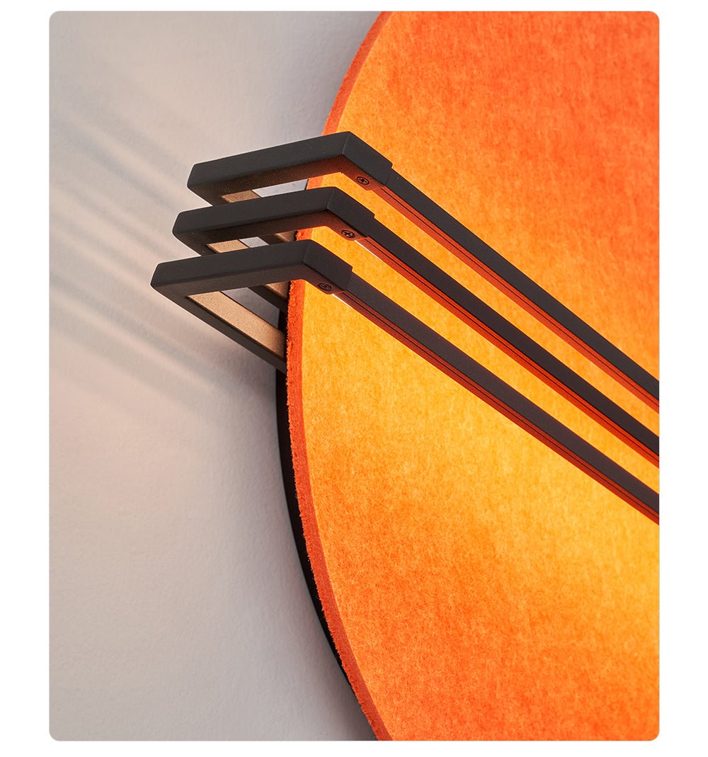 Aurore Felt Sunrise Wall Sconce
