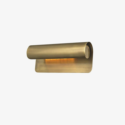 Albane Brass Cylinder Wall Sconce