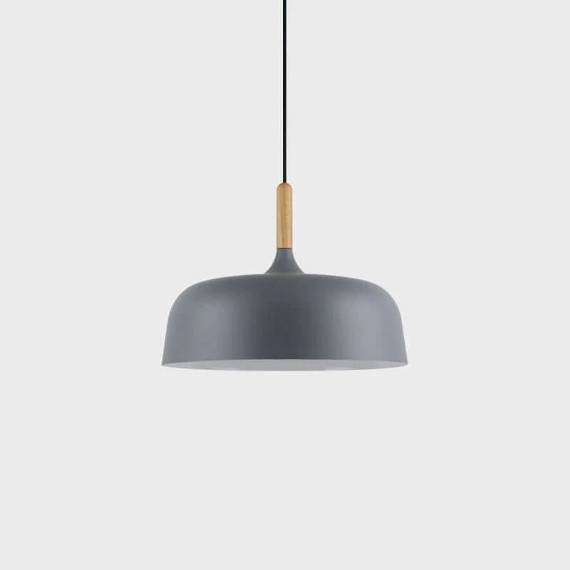 Noisette Oak Dome Pendant Light