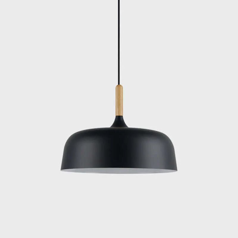 Noisette Oak Dome Pendant Light
