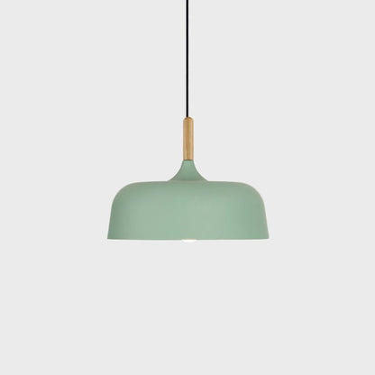 Noisette Oak Dome Pendant Light