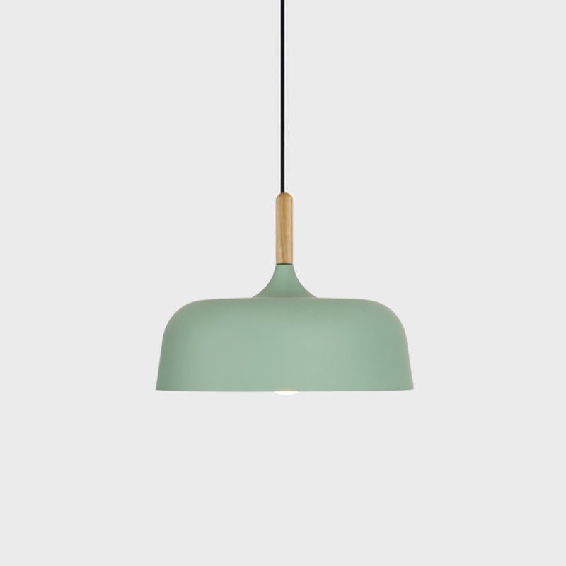 Noisette Oak Dome Pendant Light
