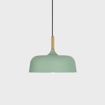 Noisette Oak Dome Pendant Light