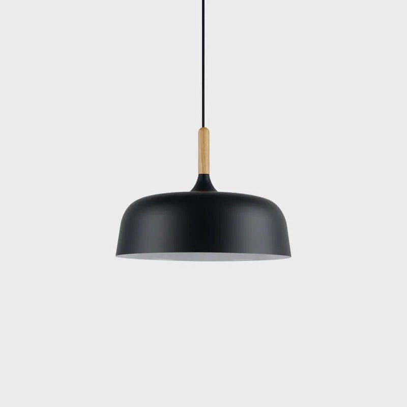 Noisette Oak Dome Pendant Light
