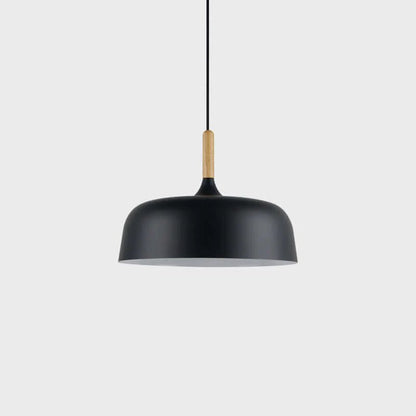Noisette Oak Dome Pendant Light