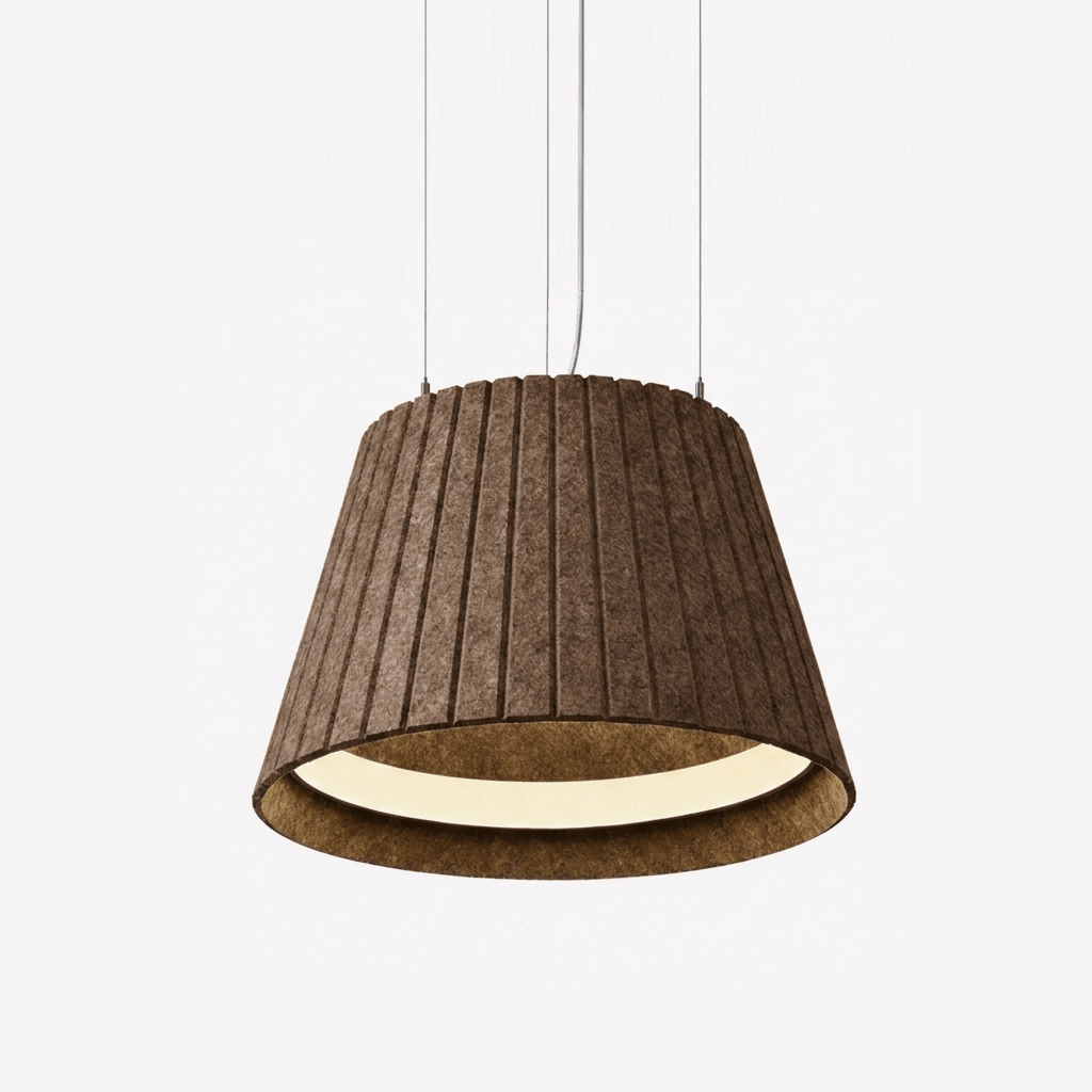 Calma Acoustic Felt Drum Pendant Light