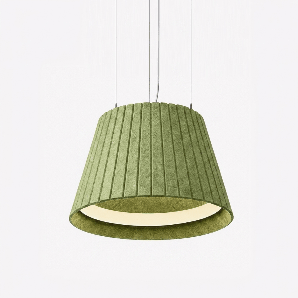Calma Acoustic Felt Drum Pendant Light