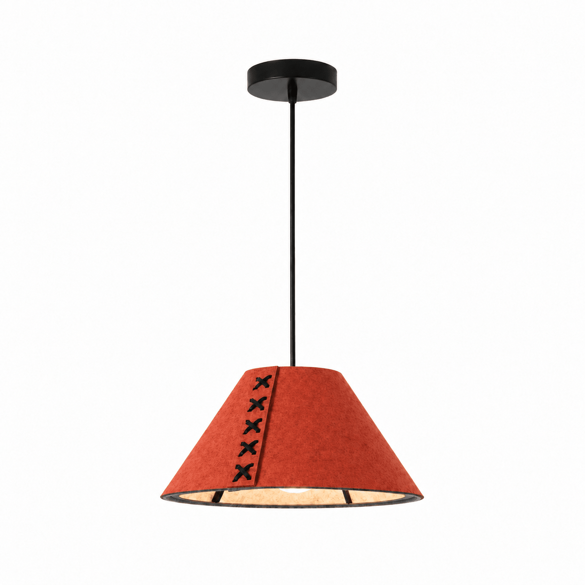 Feliciane Acoustic Felt Cone Pendant Light