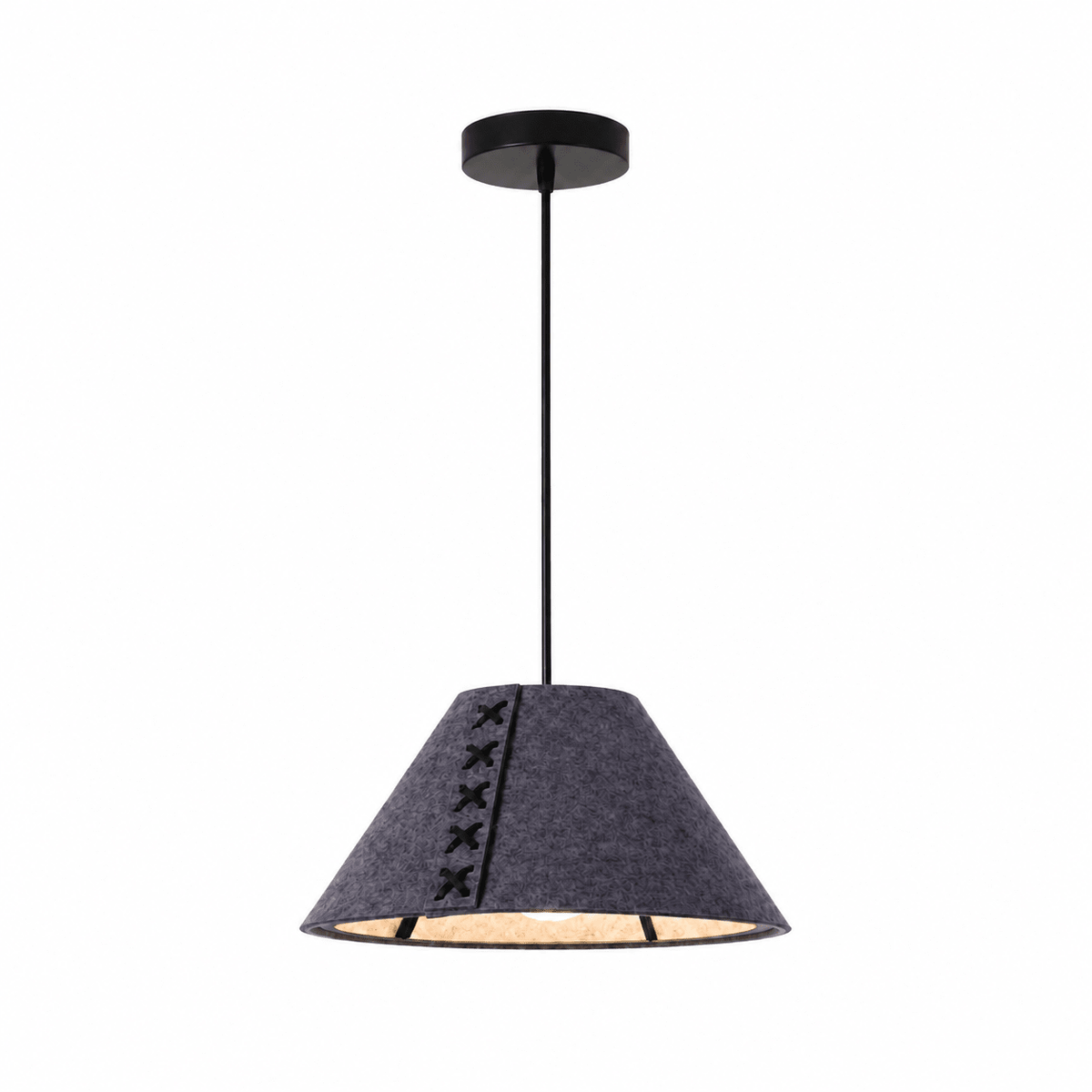 Feliciane Acoustic Felt Cone Pendant Light