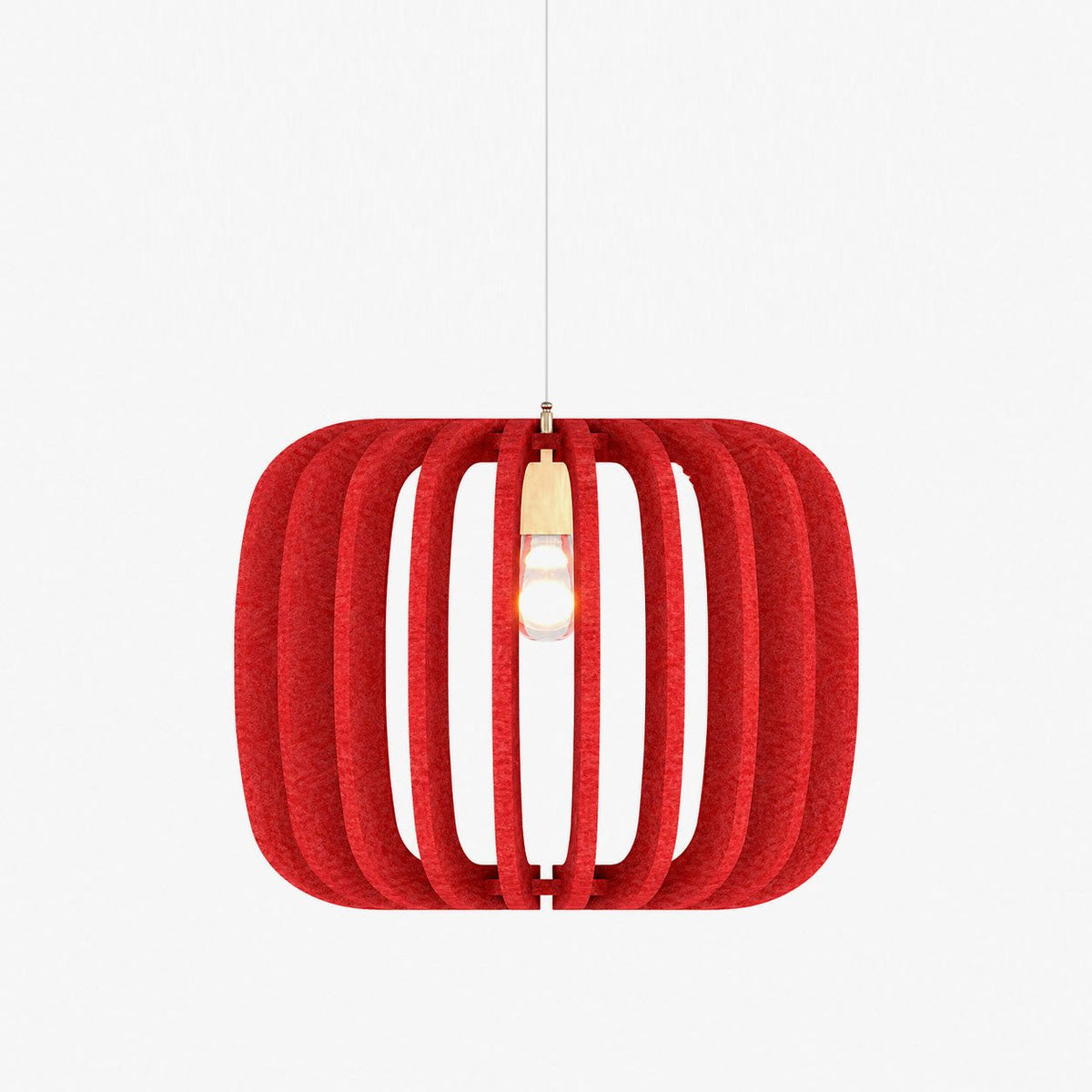 Lamelle Layered Acoustic Pendant Light