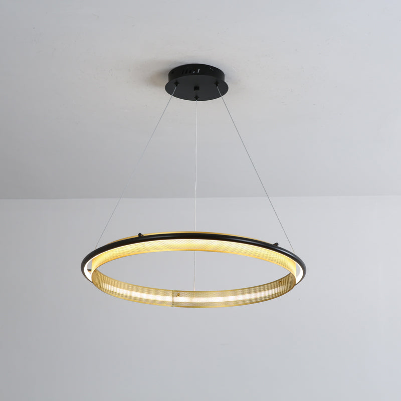 Orbita Acrylic Ring LED Chandelier
