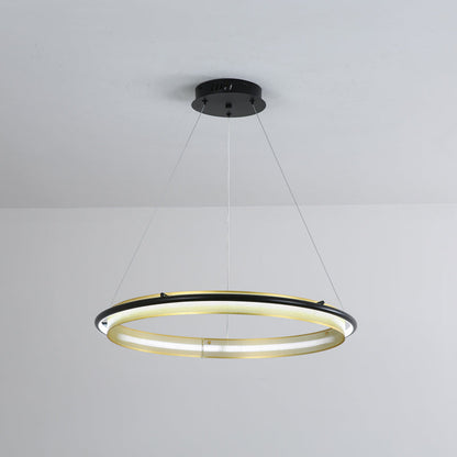Orbita Acrylic Ring LED Chandelier