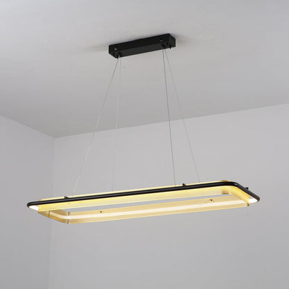Orbita Acrylic Ring LED Chandelier