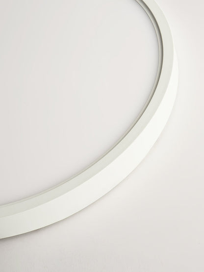 Lamina Ultra Thin Round LED Ceiling Light detail close up