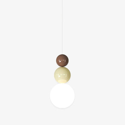 Trilla Three Ball Acrylic Pendant Light