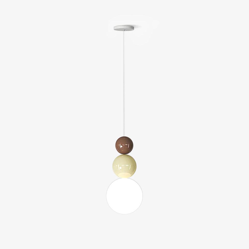 Trilla Three Ball Acrylic Pendant Light